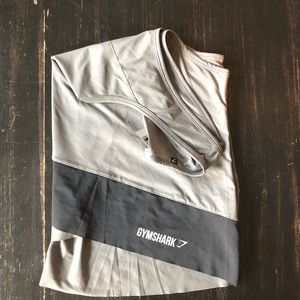 Gymshark Asymmetric crop top size L